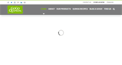 Desktop Screenshot of gogoquinoa.com